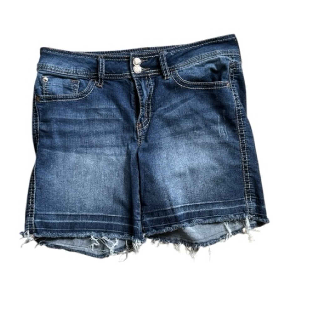 Seven7 Dark Blue Jean Shorts for Women Size 10